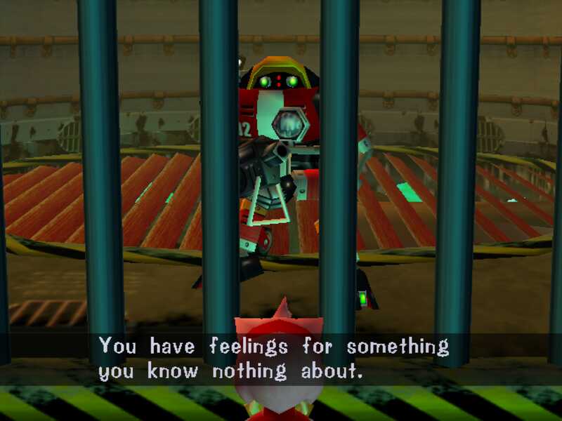 captura de tela de sonic adventure